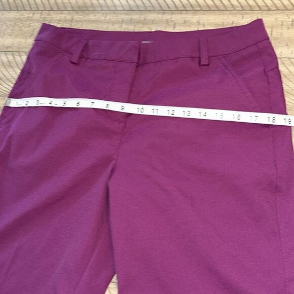 PUMA Purple Stretch Travel 🧳 Short 4 Pockets for your Gear ⚙️💄⛳️ 🎾 Ready 2 GO - Picture 7 of 17